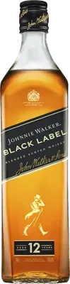 Johnnie Walker Blk 12yr bottle