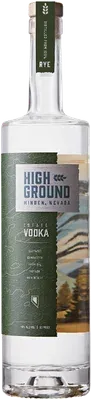 High Ground Vodka bottle