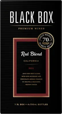 Black Box Red Blend bottle